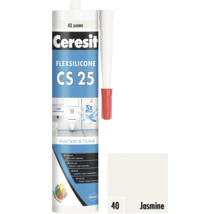 Ceresit Flexsilicone CS 25 sanitárny a obkladový silikón, odtieň jazmín