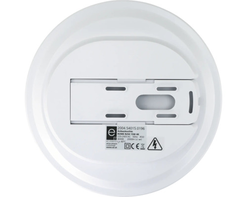 Prisadené svietidlo, montážne detaily