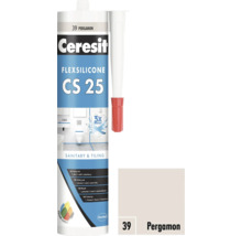 Ceresit Flexsilicone CS 25 sanitárny a obkladový silikón, odtieň Pergamon