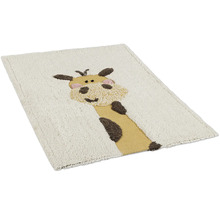 Obdĺžnikový kúpeľňový koberec s motívom žirafy