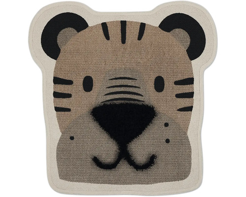 Detský koberec SoleVito Chawang Tiger 65 x 65 cm Koberec s motívom tigrej tváre