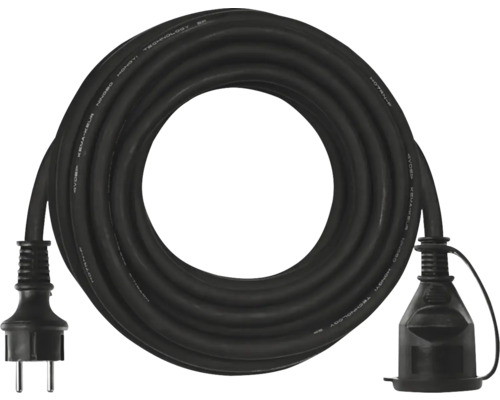 Predlžovací kábel so zástrčkou a spojkou