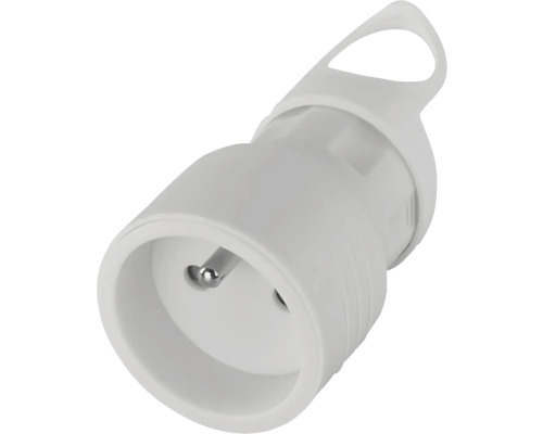 Zásuvková zástrčka s odľahčením ťahu