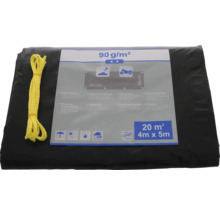 Krycia plachta so žltým lanom, 20 metrov štvorcových