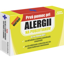 Balenie mentolových pastiliek na zmiernenie príznakov alergie