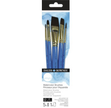 Sada akvarelových štetcov Daler Rowney, päť štetcov