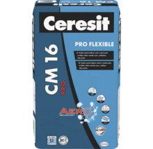 Balenie flexibilného cementového lepidla na obklady a dlažby Ceresit CM 16 Pro