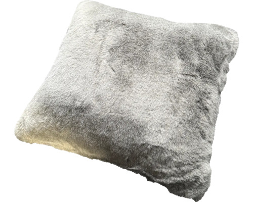 Štvorcový vankúš z umelej kožušiny