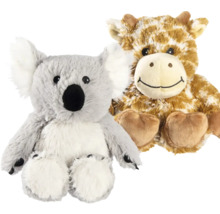 Plyšová koala a žirafa