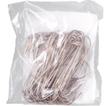 Balenie kovových záclonových háčikov