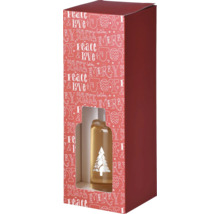 Dekoratívna fľaša s motívom vianočného stromčeka v darčekovom balení