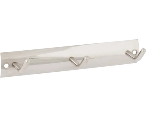 Nástenná vešiaková lišta s tromi háčikmi