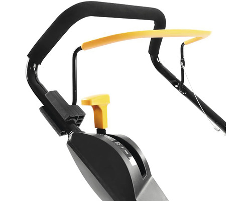 Rukoväť a ovládacie prvky kosačky na trávu