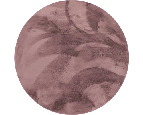 Okrúhly koberec s abstraktným vzorom