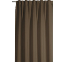 Záclona z látky so závesným systémom s riasiacou páskou