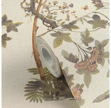 Rolka tapety s rastlinným vzorom