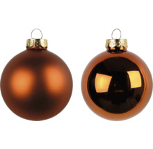 Dve vianočné gule so závesom