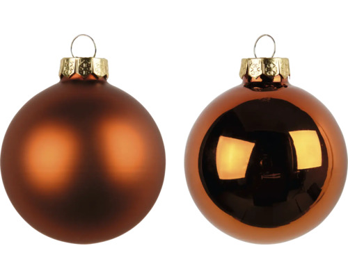 Dve vianočné gule so závesom