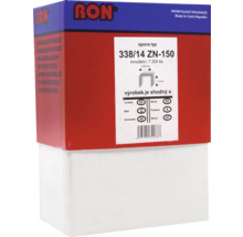 Sponky RON typ 338/14 ZN-150, balenie 7200 kusov