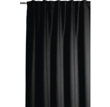 Záclona so závesom na riasiacej páske na záclonovej tyči