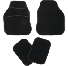 Sada štyroch čiernych autokobercov