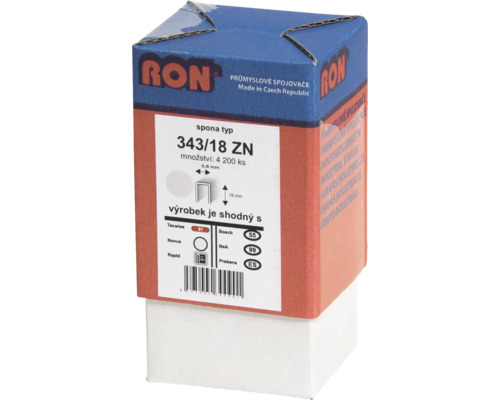 RON Sponky 343/18 ZN, balenie 4200 kusov