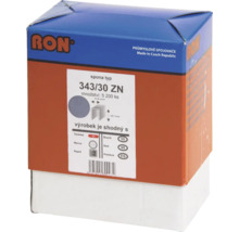 RON Sponky typ 343/30 ZN, balenie 5200 kusov