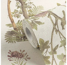 Rolka tapety s rastlinným vzorom