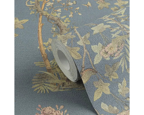 Rola tapety so vzorom stromu a listov