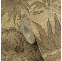 Rolka dekoratívnej tapety s rastlinným vzorom