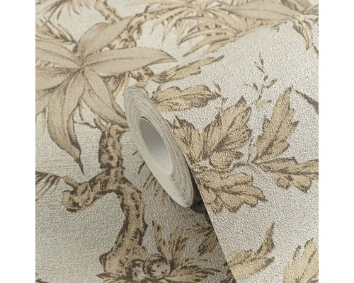 Rolka tapety s rastlinným vzorom