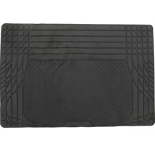 Čierna univerzálna gumová rohož s motívom slzičkového plechu