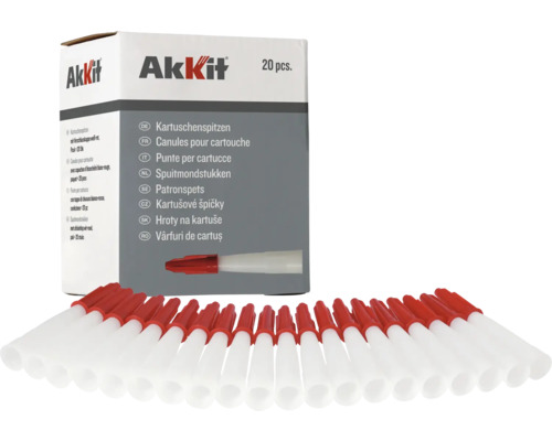 Kartušové špičky v balení po 20 kusoch