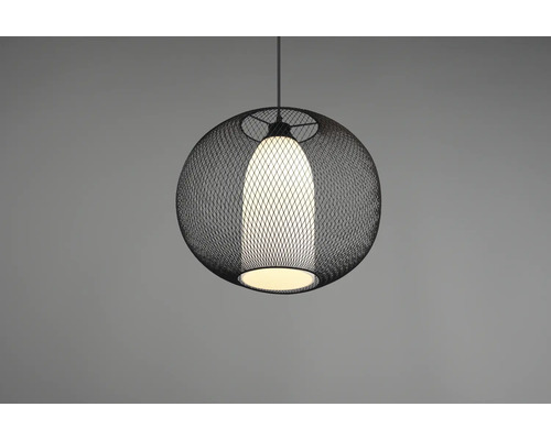 Závesné svietidlo s okrúhlym drôteným pletivom