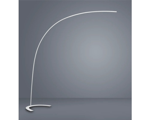 Oblúková lampa so zakriveným dizajnom do interiéru