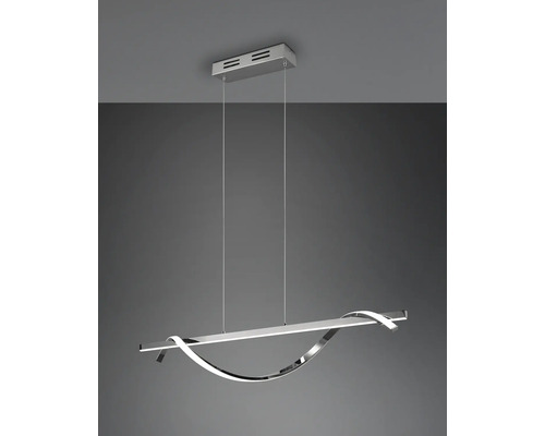 Moderné LED závesné svietidlo so zakriveným dizajnom pre interiér