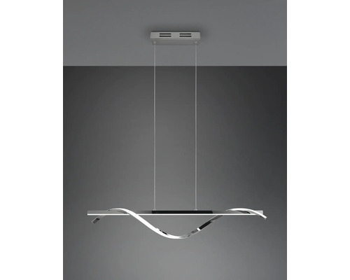 Moderné závesné svietidlo so zakriveným dizajnom pre interiéry