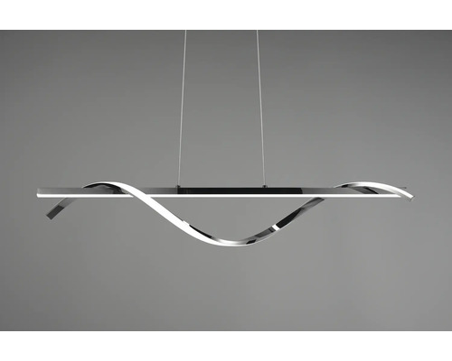 Moderné závesné svietidlo so zakriveným dizajnom