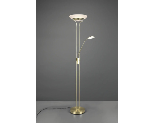 Stojacia lampa s lampou na čítanie