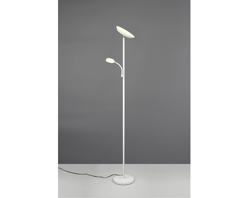 Stojacia lampa s dvoma svetelnými zdrojmi