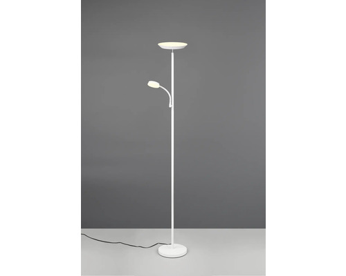 Stojacia lampa s ramenom na čítanie