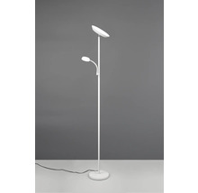 Stojacia lampa s ramenom na čítanie