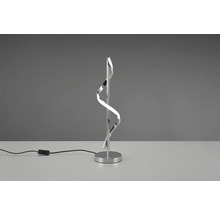 Stolná lampa so špirálovým dizajnom z kovu