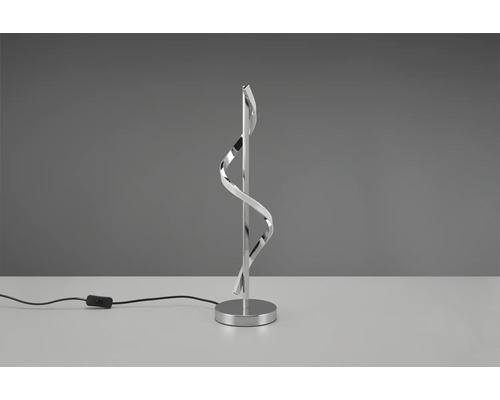 Dekoratívna stolná lampa so špirálovým dizajnom