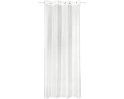 Biely záves s očkami