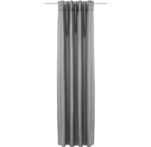 Sivý záves so sťahovacou páskou