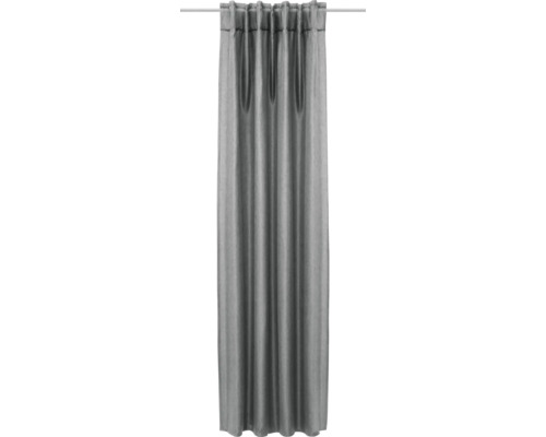 Sivý záves so sťahovacou páskou