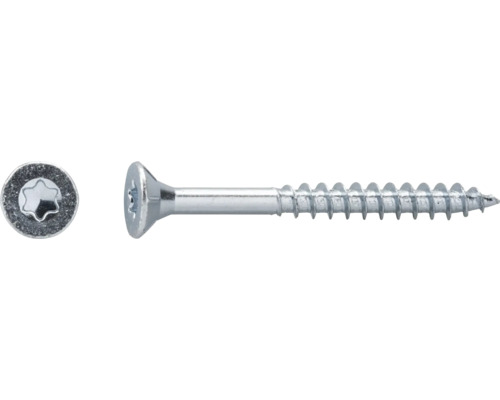 Skrutka do dreva so šošovkovou hlavou a pohonom Torx