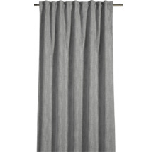 Sivý záves s riasiacou páskou