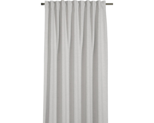 Záves z látky s riasiacou páskou na tyči